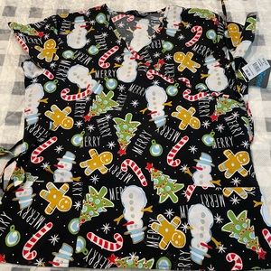 Womens scrub top
